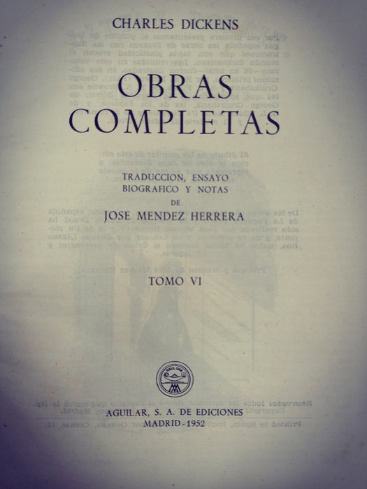 OBRAS COMPLETAS C.DICKENS.. | Charles Dickens