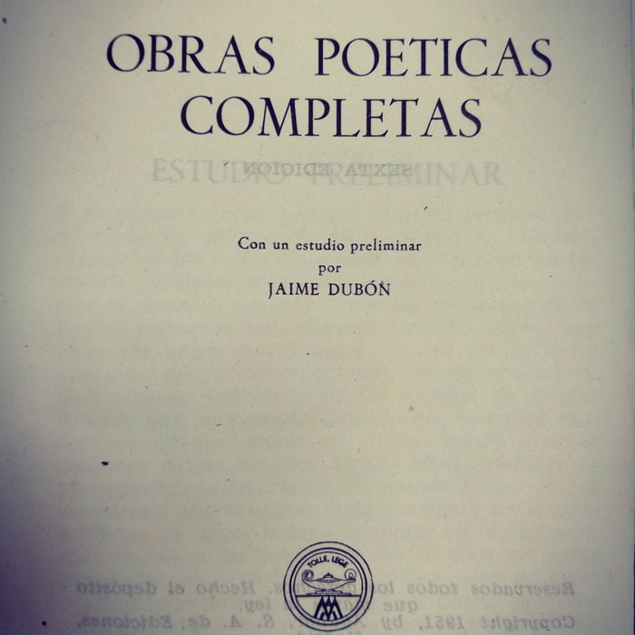 OBRAS POETICAS COMPLETAS CAMPOAMOR.. | Ramón de Campoamor