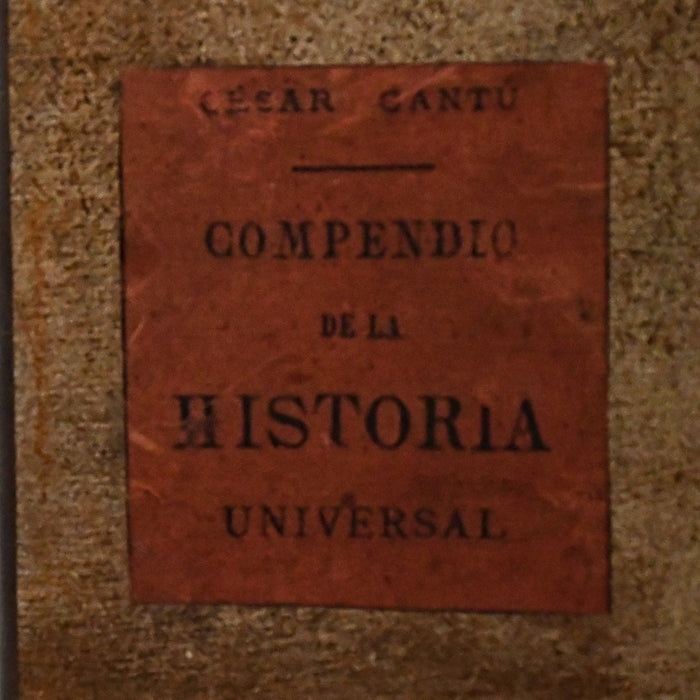 COMPENDIO DE LA HISTORIA UNIVERSAL.. | CESARE CANTU