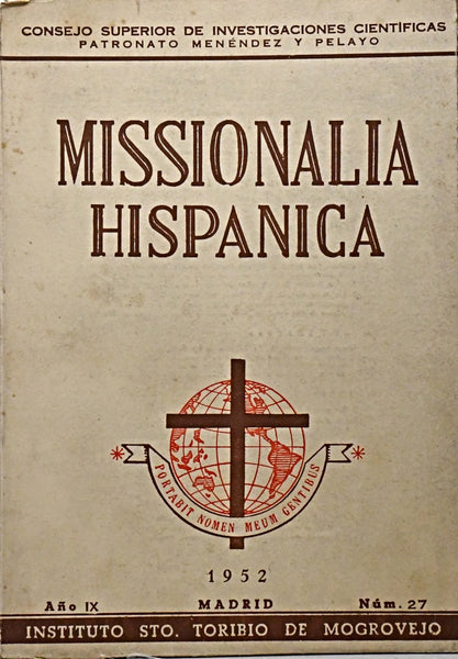 MISSIONALIA HISPANICA..