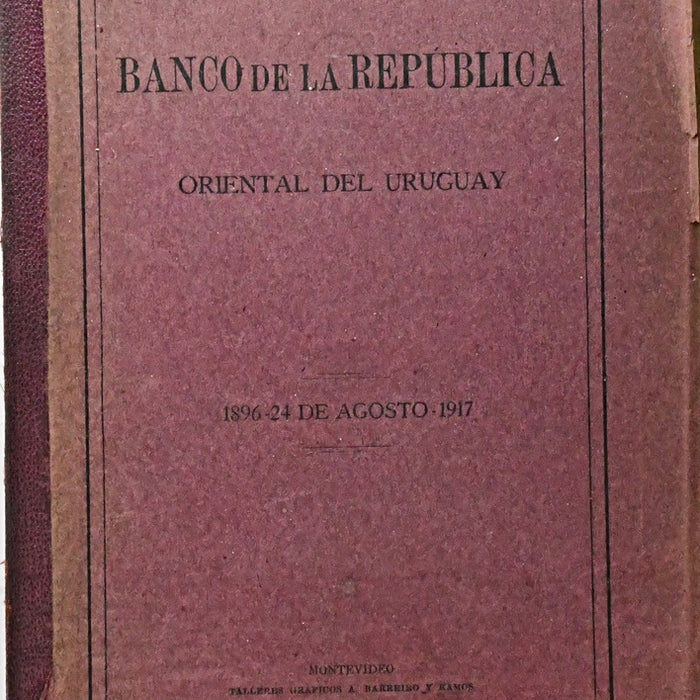 BANCO DE LA REPUBLICA ORIENTAL DEL URUGUAY..