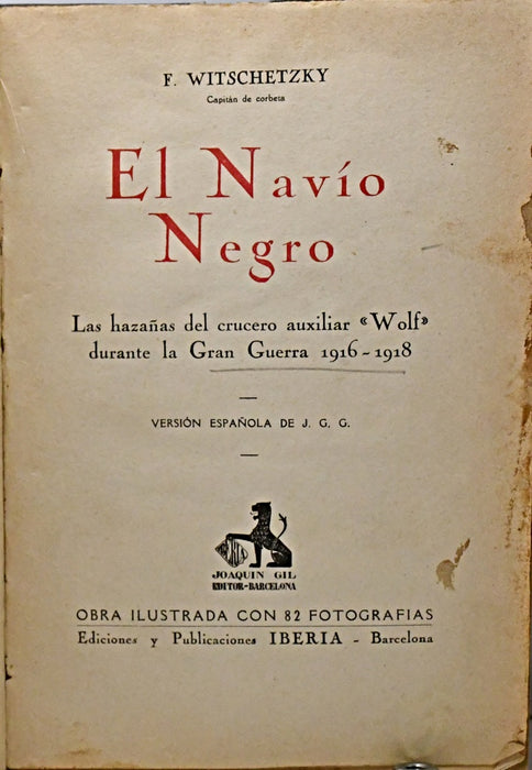 EL NAVIO NEGRO.. | F. Witschetzky