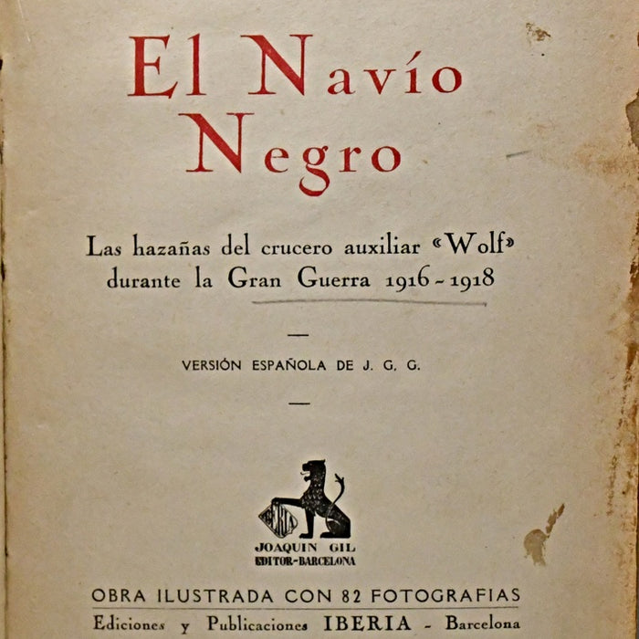 EL NAVIO NEGRO.. | F. Witschetzky