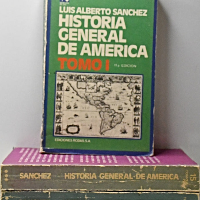 HISTORIA GENERAL DE AMÉRICA (3 TOMOS).. | Luis Alberto Sánchez